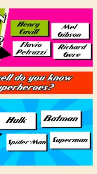 Superhero Trivia Questions Screen Shot 2