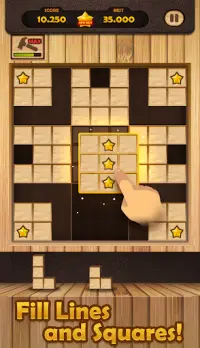 Blockudo - Classic Wood Puzzle Screen Shot 0