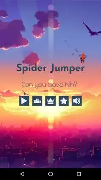 Spider Jump Man Screen Shot 0