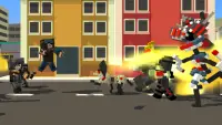 Block Gun Pixel Jetpack Screen Shot 2