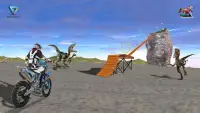 Bike Hill Racing Dino Adventure: Monster Attack Screen Shot 2