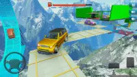 Impossible Ramp Car Driving &  Screen Shot 16