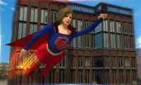 Super Girl Superhero Screen Shot 1