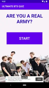 Ultimate BTS QUIZ 2020 - Are you are true ARMY? Screen Shot 0