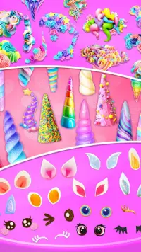 Glitter Cake - Unicorn Rainbow Food Maker Screen Shot 2