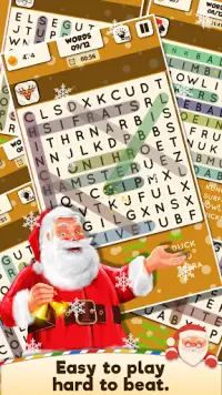 Holiday Word Puzzle : Search Hidden Words Screen Shot 4