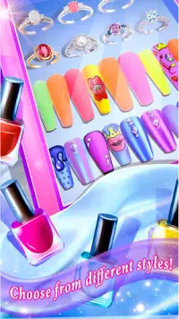 Nail Art Salon Girls Game Screen Shot 6