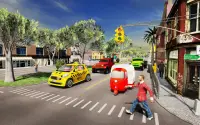 City Taxi Sim 2021: Crazy Cab Driver Game Screen Shot 9