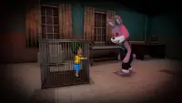 Bunny Playhouse: Neighbours from Hell Hunted House Screen Shot 0