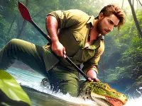 Hero Jungle Survival Games 3D Screen Shot 10