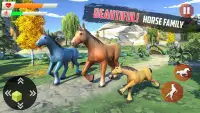 Simulador de Família de Sobrevivência de Cavalos Screen Shot 3