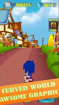 Sonic Subway Speed Fever: Rush, Dash, Jump, Run 3D Screen Shot 0