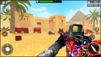 Commando Strike CS: tembakan perang gun permainan Screen Shot 2