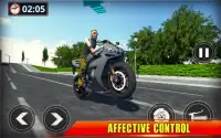 Circulation Coureur Moto Jeu : Course De Vélo Screen Shot 5