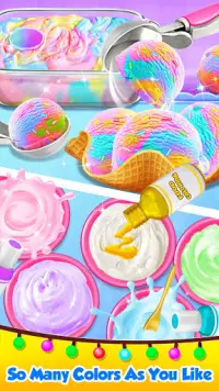 Unicorn Ice Cream Maker - Frozen Sweet Desserts Screen Shot 2