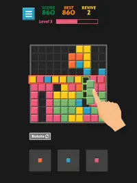 Blok Puzzle Hexa: Kubus Screen Shot 7