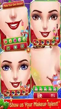 Christmas Salon Makeover & Dressup Game for Girls Screen Shot 13