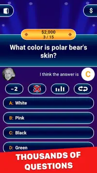 Millionaire: Trivia Quiz Game Screen Shot 1