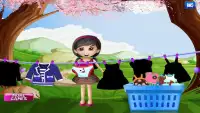 Arya Washing Clothes Kids Game Screen Shot 3