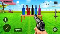 Bottle Shoot 3D: Bottle Shooting Games 2020 Screen Shot 0