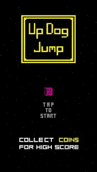Up Dog Jump - Tap to Jump. How Long Can You Last? Screen Shot 0