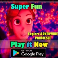 Adventures horse princesse rapunzel Screen Shot 0
