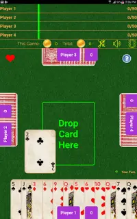 Hearts (Offline Multiplayer Card Game) Screen Shot 13