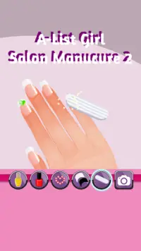 A-List Girl ✩ Salon Manucure 2 Screen Shot 0