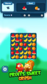 Fruits Sweets Crush game -Crush game, Fruits Crush Screen Shot 0