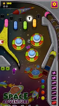 Pin Ball Space Adventure Screen Shot 2