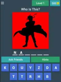 Naruto Shadow Quiz Screen Shot 5