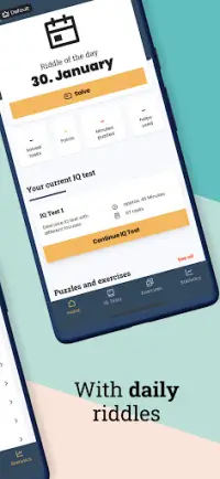 IQ Test Brain Training Riddles Screen Shot 4