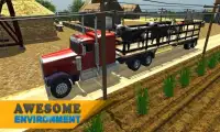 Ферма животных Transport Drive Screen Shot 3
