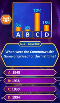 Millionaire 2021 - Trivia Quiz Game Screen Shot 1
