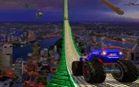 Impossible Stunts Monster Truck Game Screen Shot 3