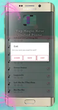 Tap Magic : Now United Piano Game Screen Shot 3