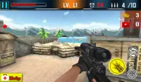 Landing War : Defense Gun Shoo Screen Shot 1