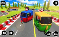Rickshaw Driving Tuk Tuk Game Screen Shot 2