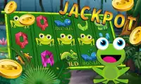 Wild Lucky Frog Casino Slots Screen Shot 1