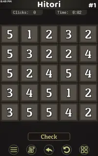 Hitori - 1000 Logic puzzles with numbers Screen Shot 8