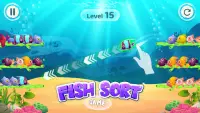Fish Sort Color Puzzle Game Screen Shot 0
