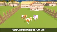 Pony Horse Maze Run Simulator 3D Screen Shot 0
