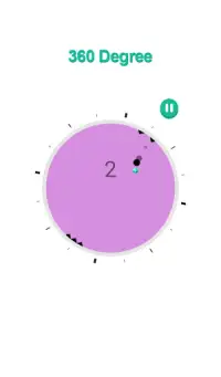 360 Degree : Circle ball game Screen Shot 1