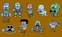 Zombie Puzzle Game Screen Shot 7