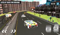 2017 Taxi Simulator – 3D Modern Driving Games Screen Shot 14