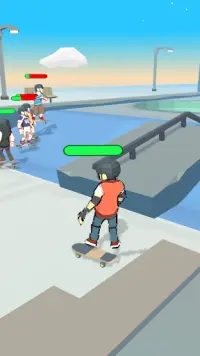 Ragdoll Skate Clash Screen Shot 2
