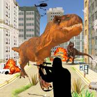 Dinosaurs City Attack : Dinosaurs Games