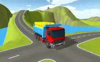 Toekomstige vrachtwagen drive Simulator 2018 Screen Shot 7