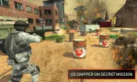 육군 임무 게임 : 오프라인 코만도 게임 Screen Shot 1