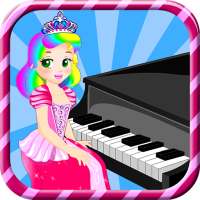 الأميرة البيانو لعبة الدرس